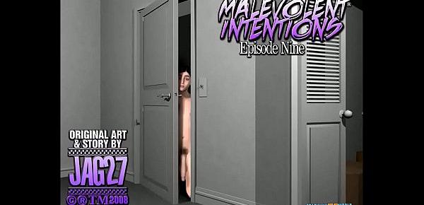  3D Comic Malevolent Intentions. Episode 09